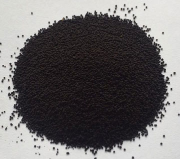 Granulating Iron Oxide Pigments for Use in Concrete